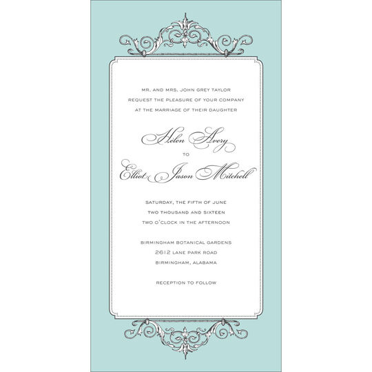 Elegant Affair Invitations